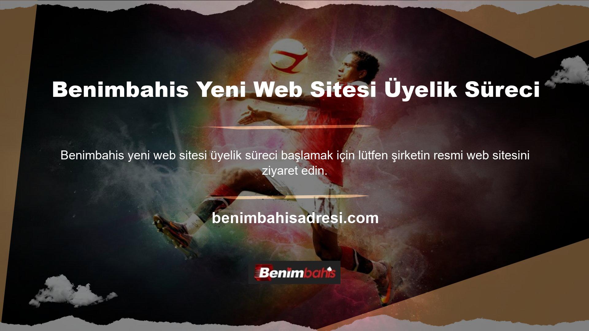 Henüz sitenin yeni bahis sitesine üye olmadıysanız sorun değil