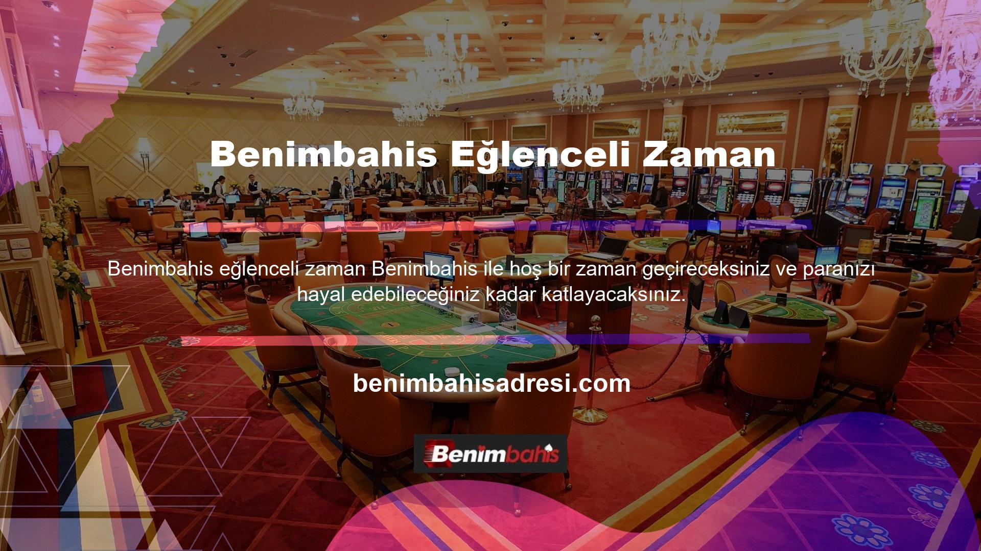 Bahis sitesindeki yüksek oranlarla ne kadar eğlendiğinizi, ikramiyeler çok yüksek ve size sunulan ekstra puanları görebilirsiniz
